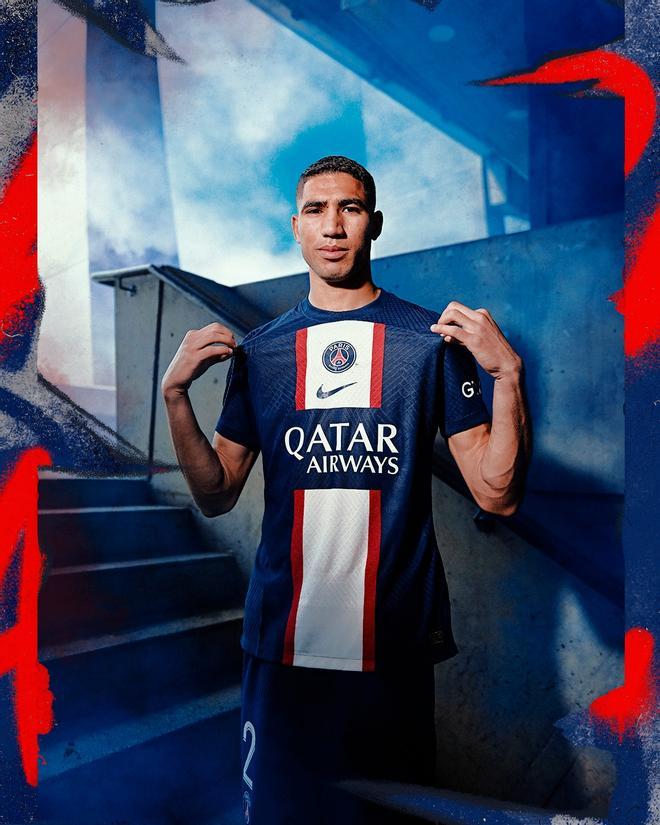 Así luce la nueva camiseta del PSG para la temporada 2022/23