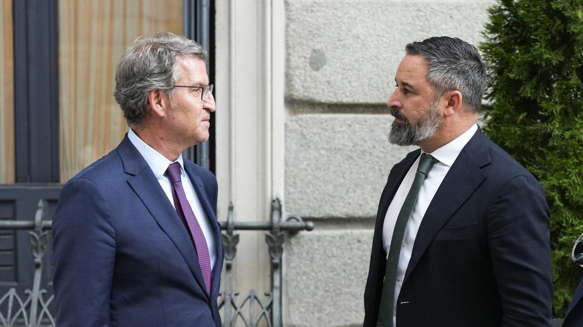 Feijóo y Abascal mantienen un "encuentro informal" para abordar el contexto político