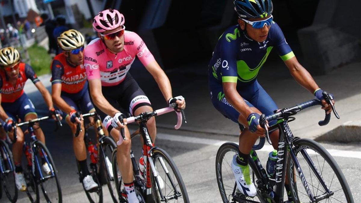 Nairo Quintana no pudo distanciar a Dumoulin