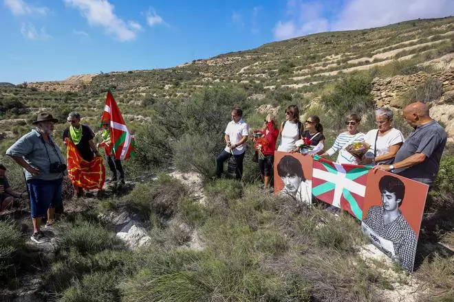 Homenaje a Lasa y Zabala en Busot 40 años después de su asesinato
