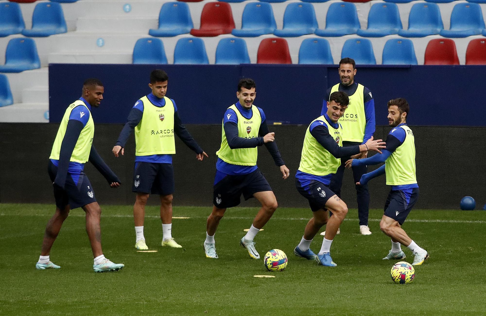 Así ha sido el entrenamiento del Levante UD