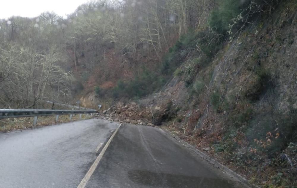 Temporal en Asturias: Segundo día de riadas y desperfectos en Asturias