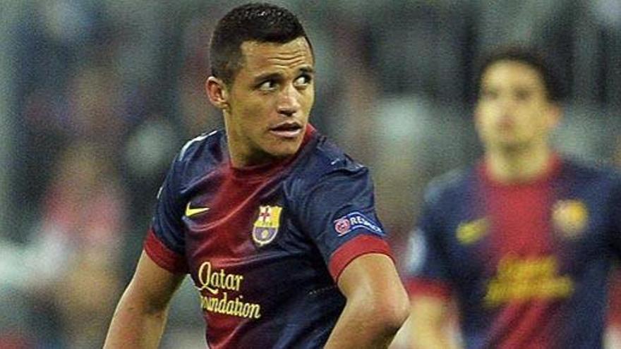 Alexis, en el pasado Bayern-Barcelona.