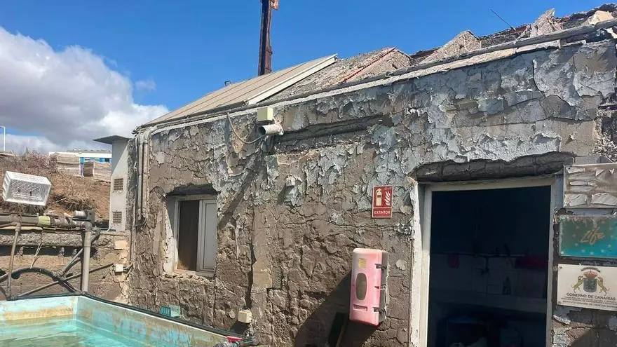 Estado de abandono del Centro de Recuperación de Tafira