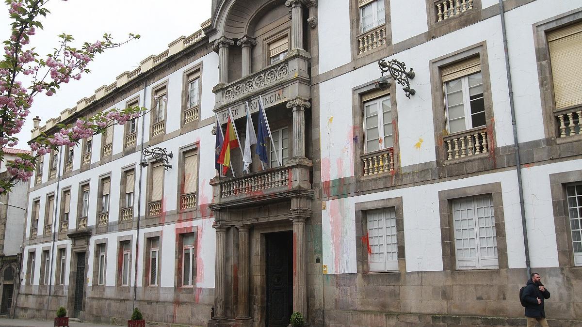 Sede de la Diputación de Ourense.