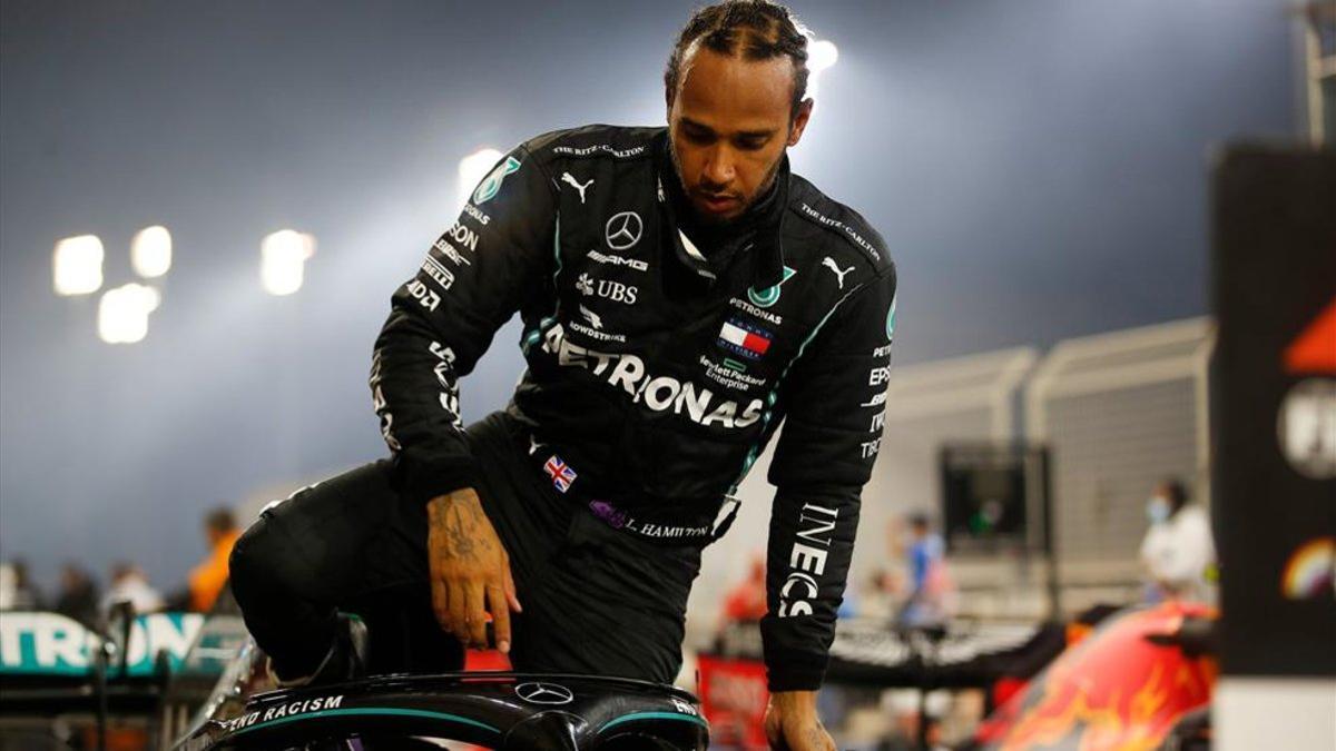 Hamilton dio positivo tras el GP de Bahrein