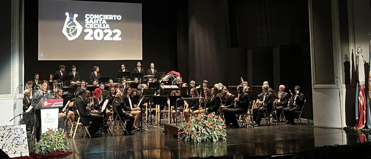 Un momento del concierto en el Teatro Castelar.