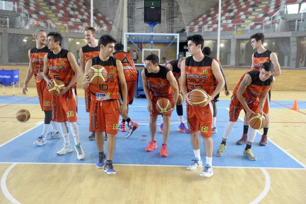 El Básquet Coruña engrasa la maquinaria en Riazor