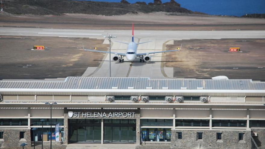 Vista del polémico aeropuerto. // SHA