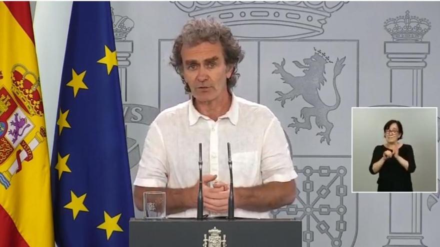 Simón sobre la solicitud de Baleares: &quot;Si la evolución de la pandemia sigue a mejor, se podría valorar&quot;