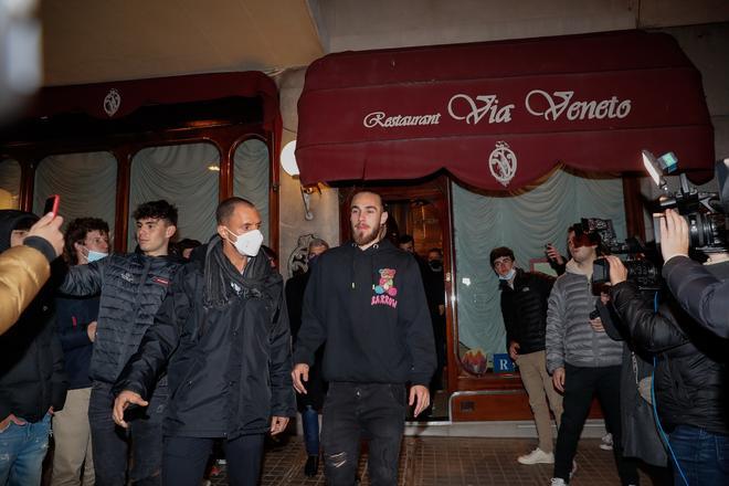 Los jugadores del Barça acudieron a una cena de conjura, y para celebrar el Kopa de Pedri