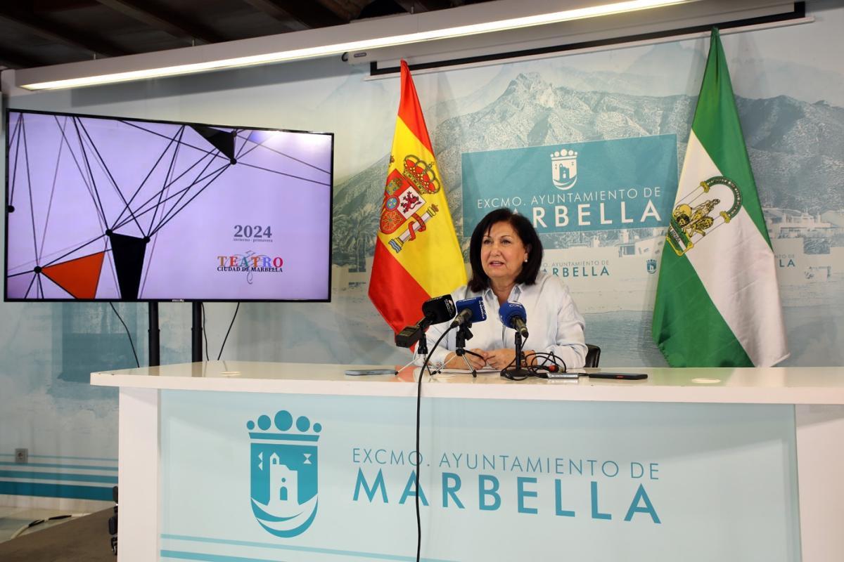 La directora general de Cultura de Marbella, Carmen Díaz