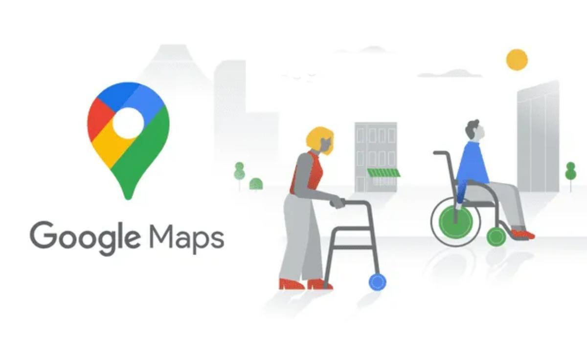 Lugares accesibles de Google Maps.