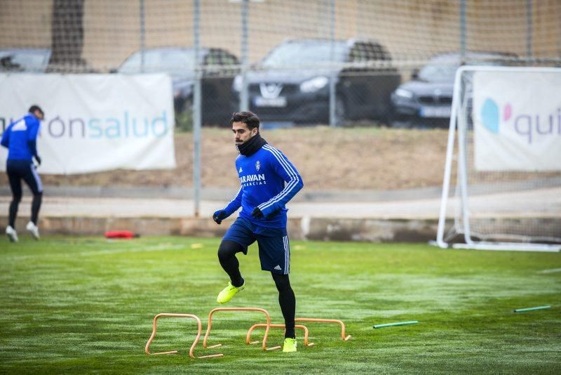 Entrenamiento del Real Zaragoza de hoy 30 de diciembre