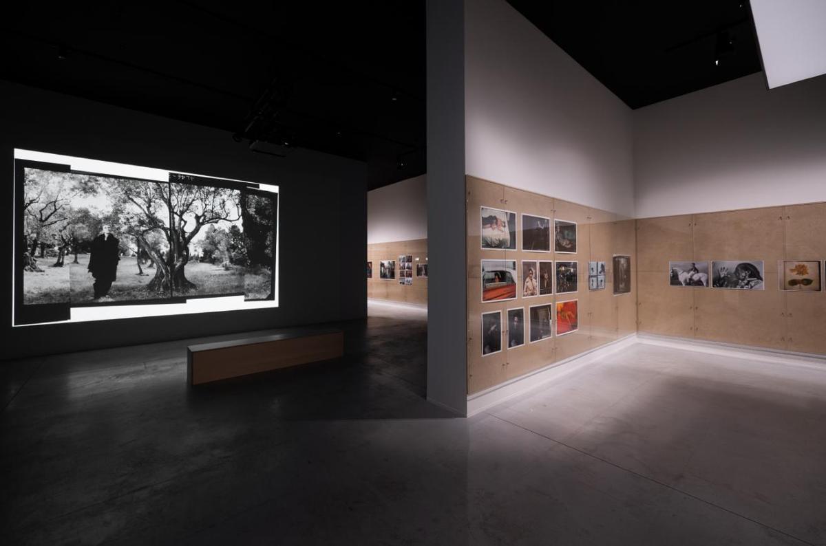 Otra vista de la muestra de Annie Leibovitz en A Coruña.