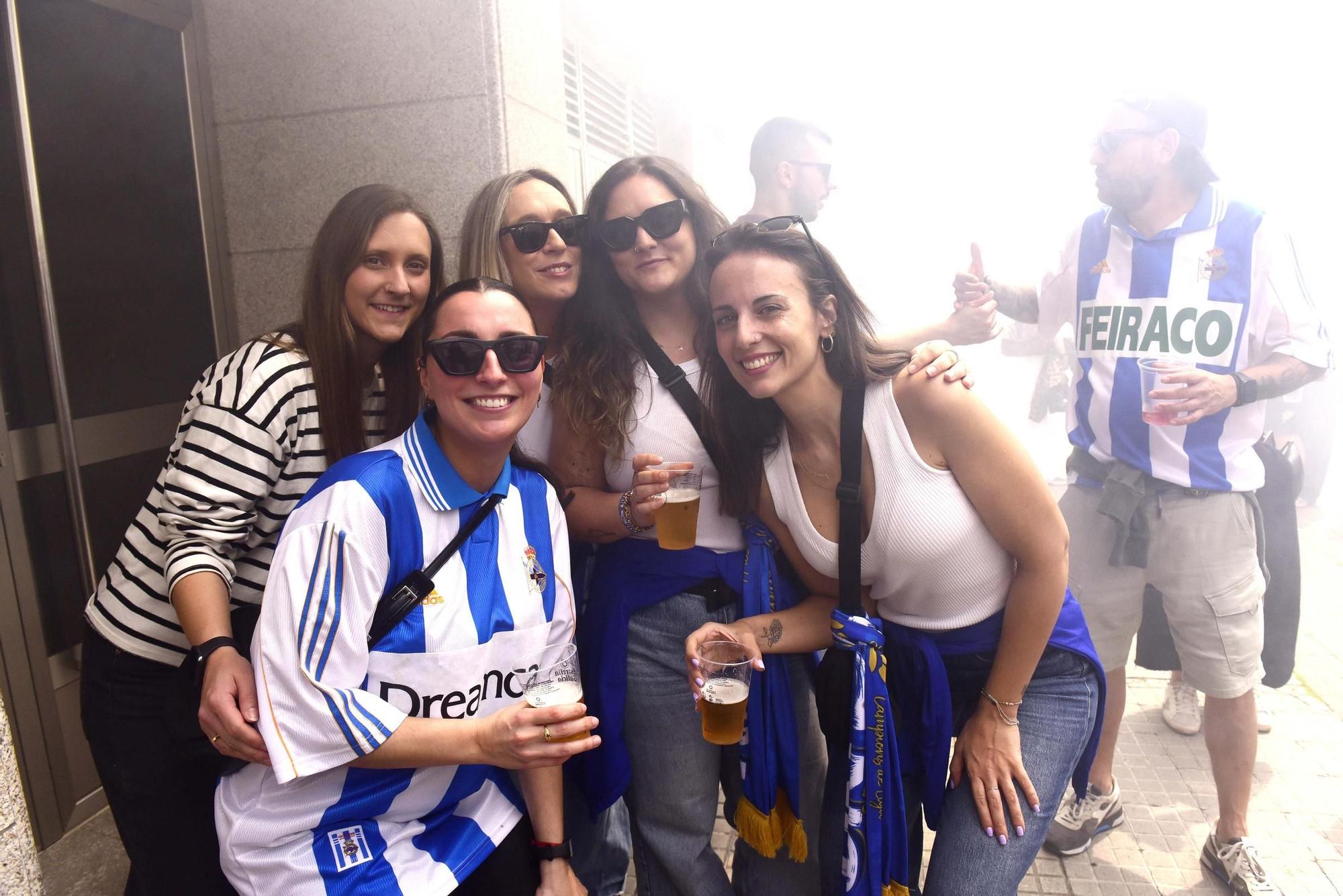 Día de las Peñas en Riazor