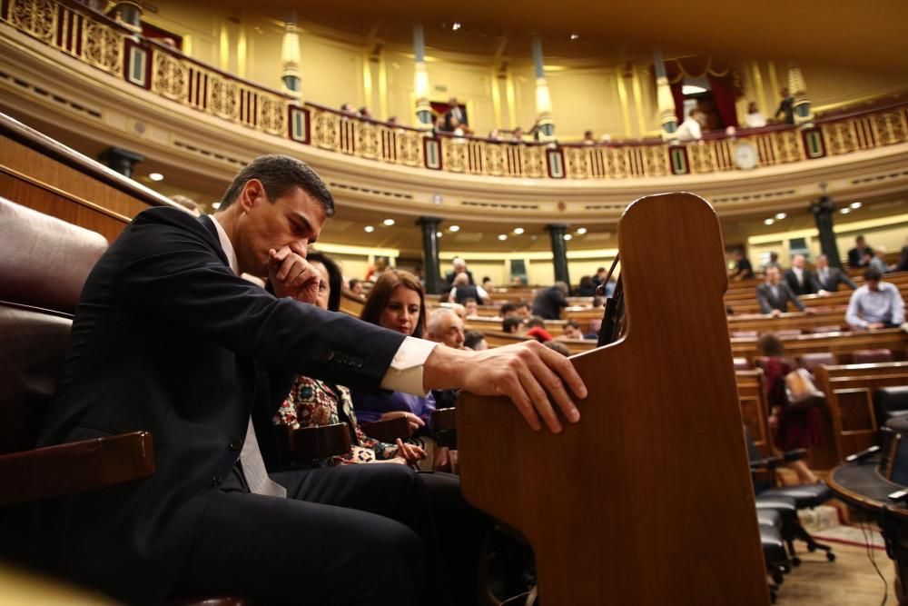 El Congreso celebra la moción de censura a Mariano Rajoy