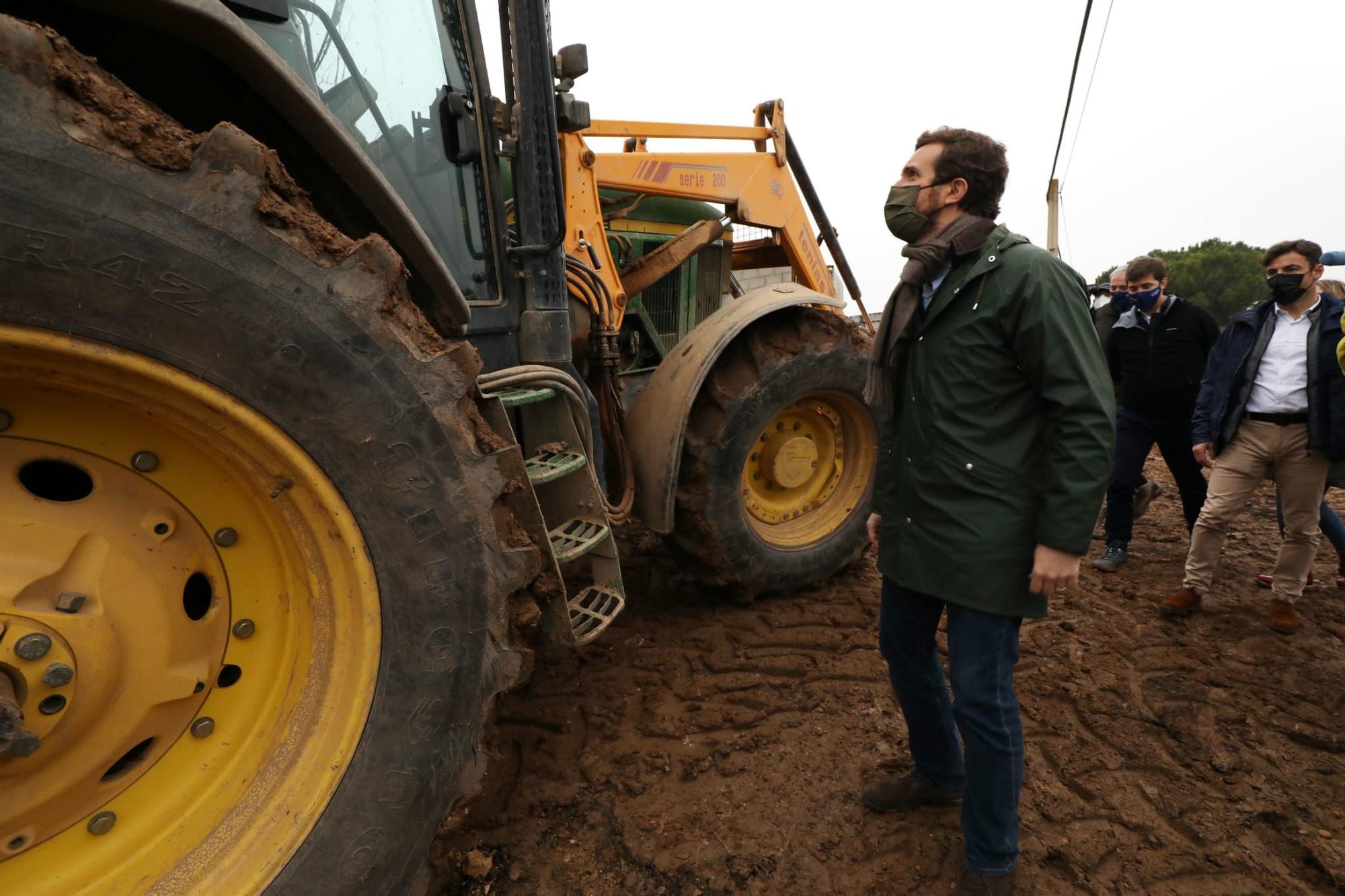 Del congreso autonómico al barro de Monzalbarba