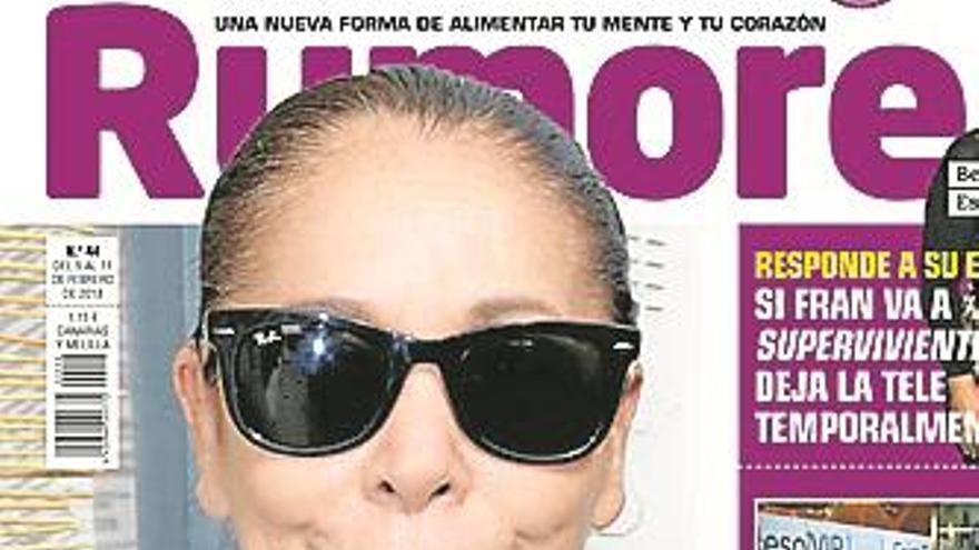 Isabel Pantoja habla de sus hijos en ‘Rumore’