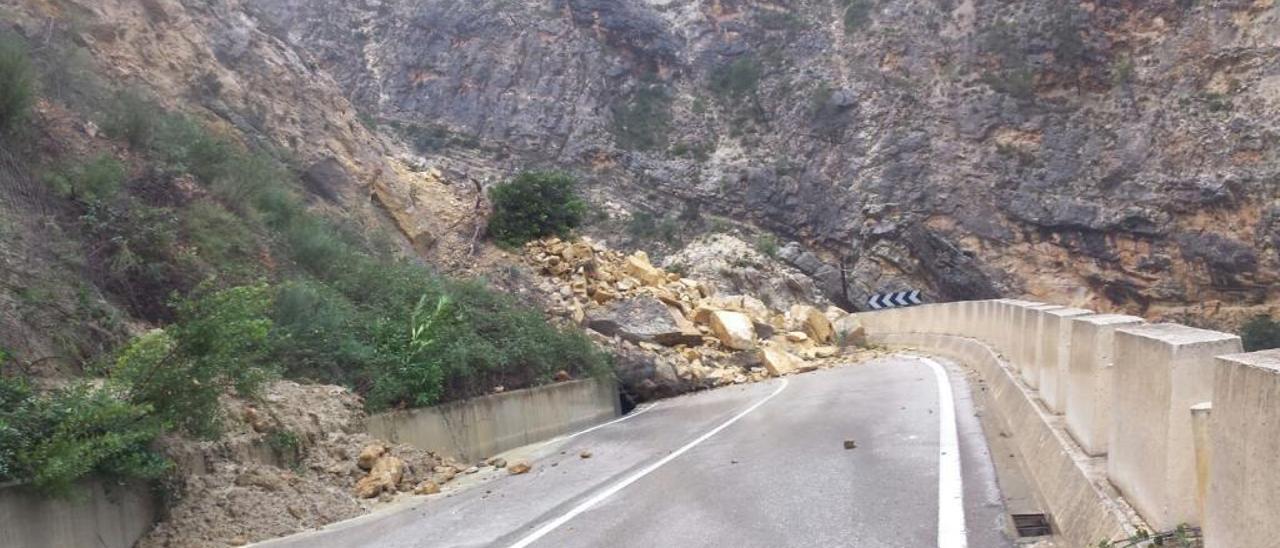 Un estudio detecta 30 puntos con riesgo de derrumbe entre Millares y Dos Aguas