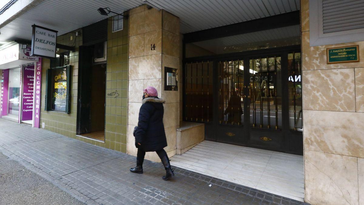 La agresión tuvo lugar en el número 14 de la calle Santander de Zaragoza.