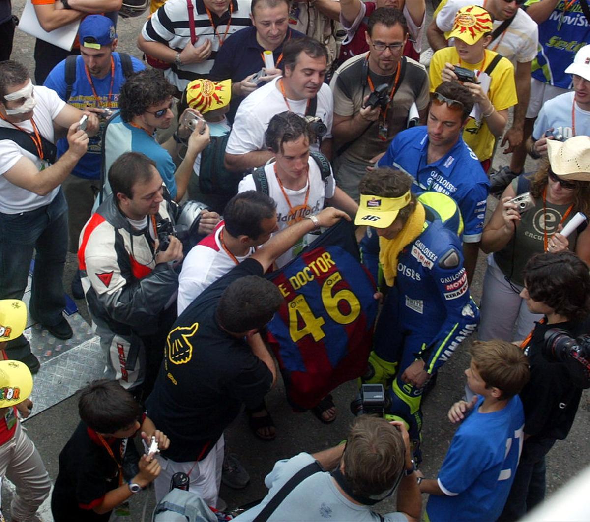 20 años del debut de Valentino Rossi en imágenes