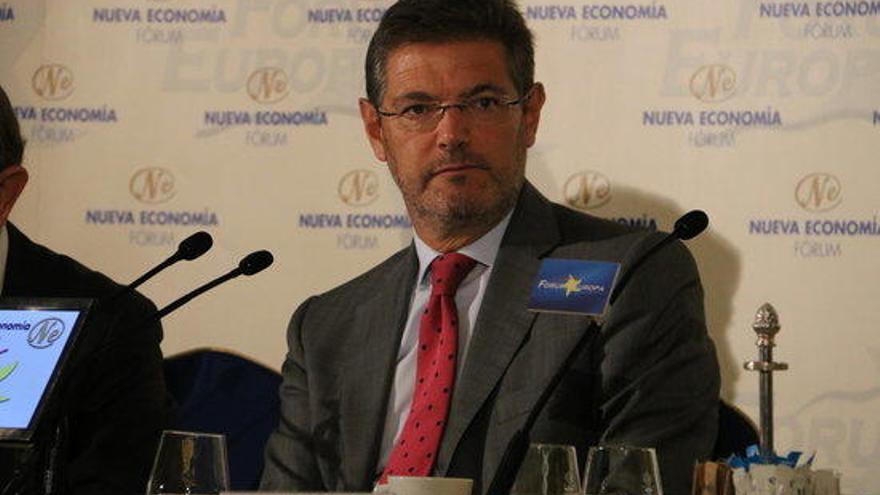 El ministre de Justícia, Rafael Catalá