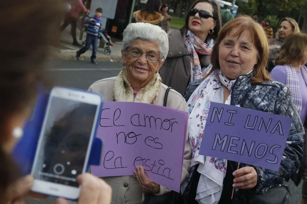 25N Manifestación contra la violencia hacia las mujeres.