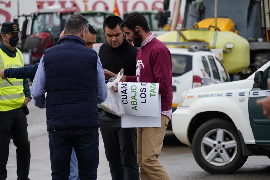 Tractorada en Los Pedroches por la crisis del campo