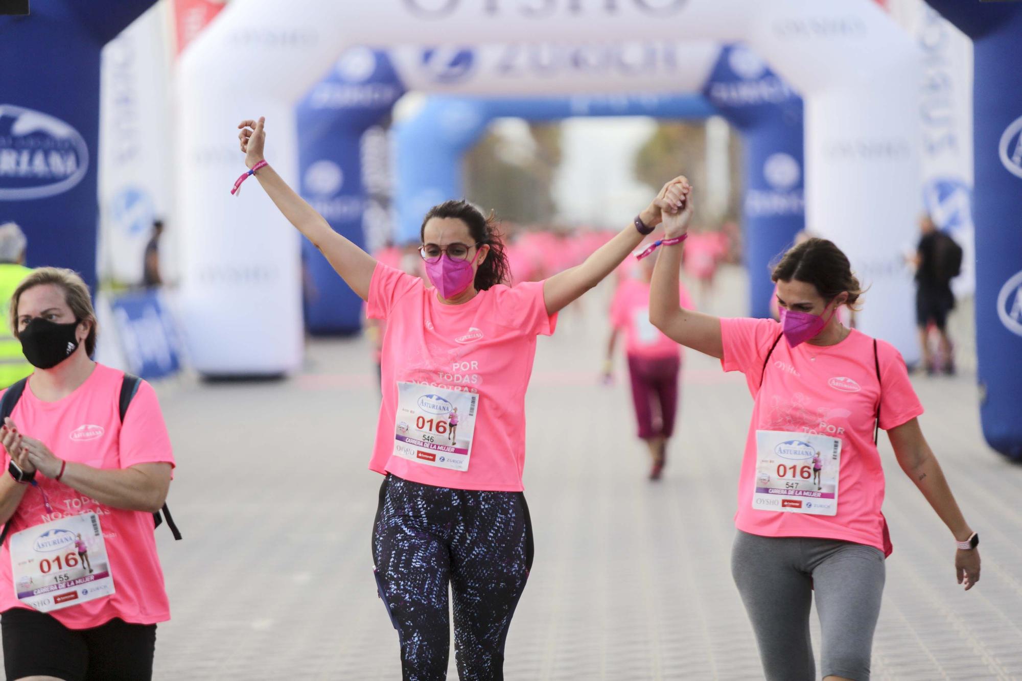 Las mejores imágenes de la carrera de la Mujer en València