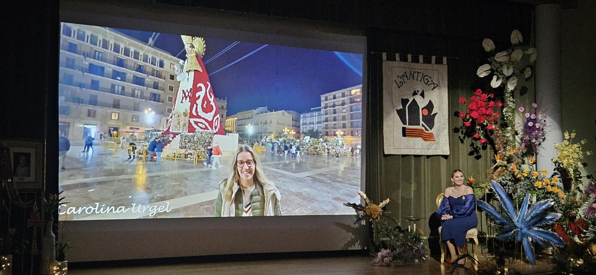 L'Antiga y las Fallas reconocen el año más feliz de Laura Mengó