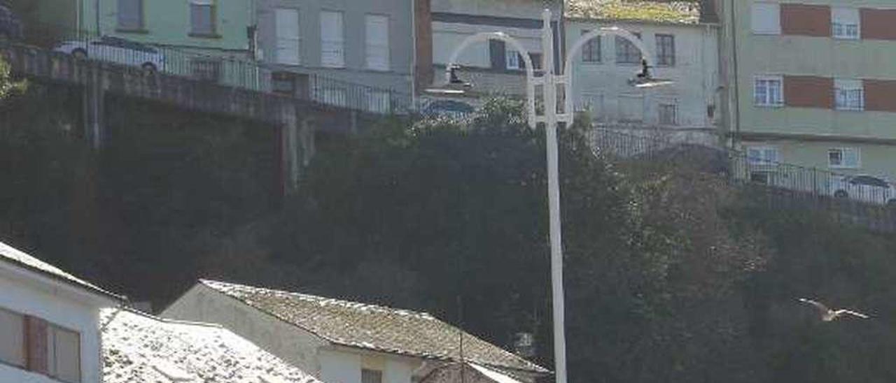 El Paseo del Muelle de Luarca, ayer.