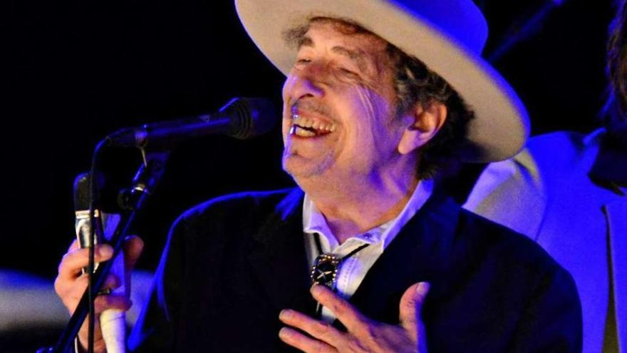 Bob Dylan, en un concierto reciente.