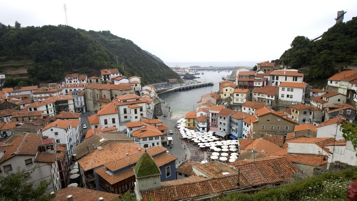 Vista de Cudillero.