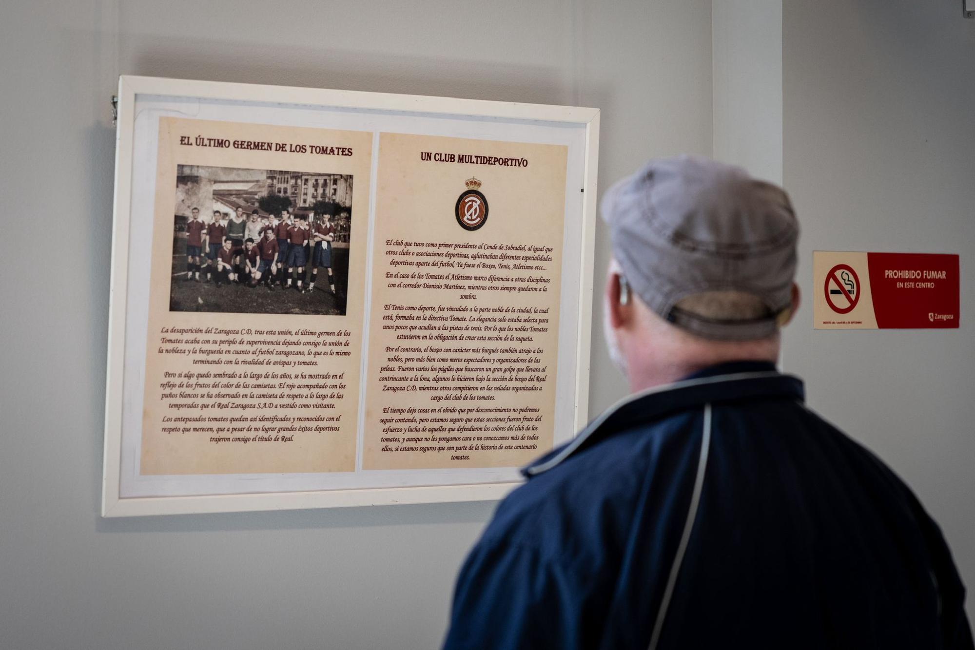 Exposición Centenario del Real Zaragoza Tomate