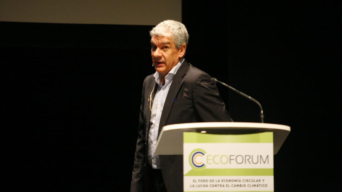 El responsable de Energía de PreZero, Javier Cepeda, en el Ecoforum