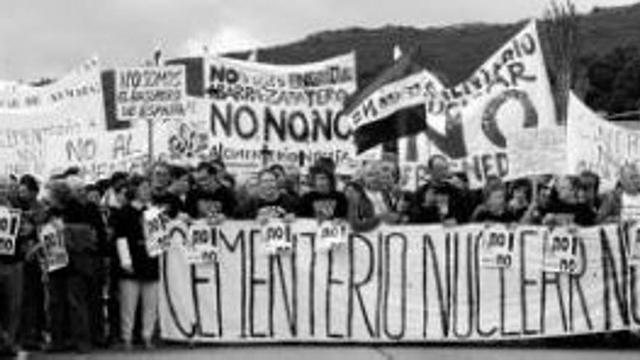 Rechazo al cementerio nuclear