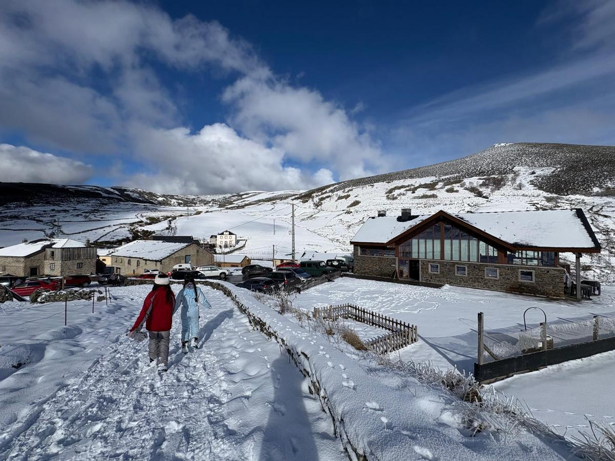 Una jornada de nieve y esquí en Leitariegos