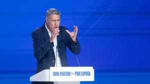 El alcalde de Badalona y presidente del congreso del PP, Xavier Garcia Albiol