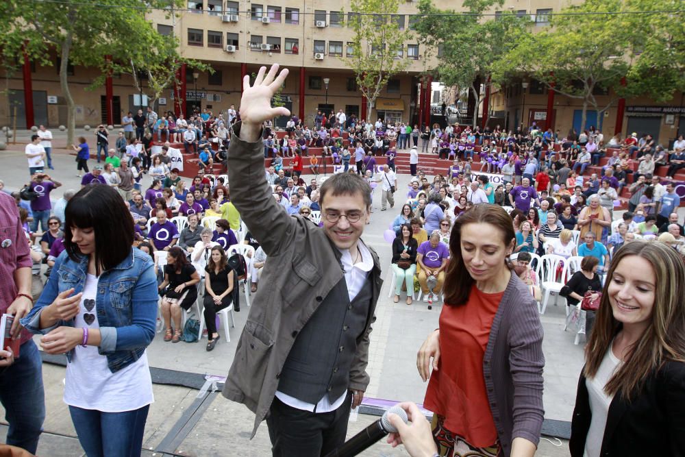 Mitin de Monedero en Torrent