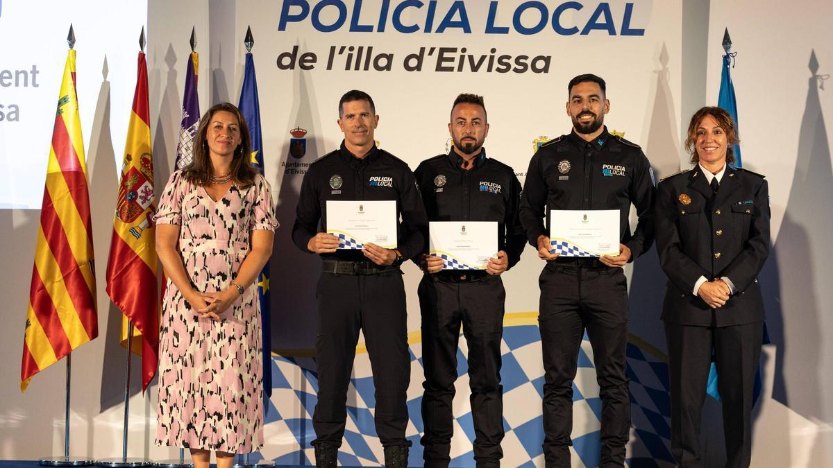 Todas las fotos de la Diada de la Policía Local en Ibiza