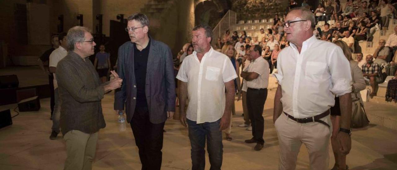 Puig: «Acabaremos el Teatro Romano teniendo en cuenta la situación financiera»