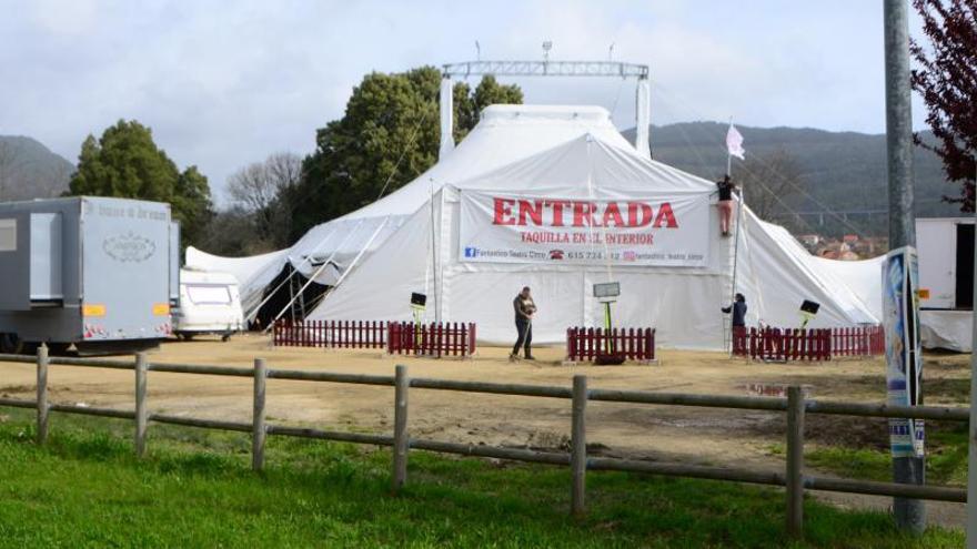 El circo vuelve a Moaña durante toda la Semana Santa