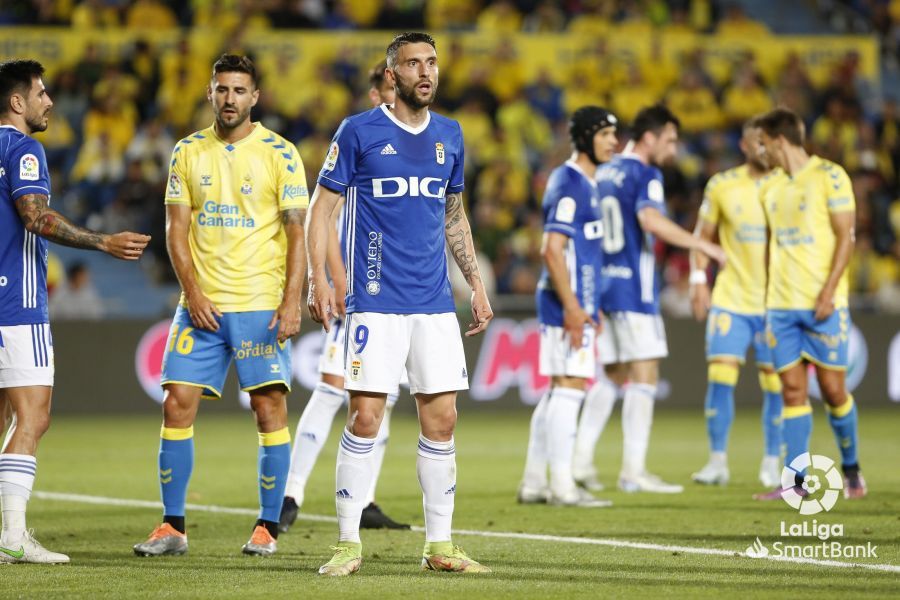 EN IMÁGENES: El Real Oviedo cae en Las Palmas