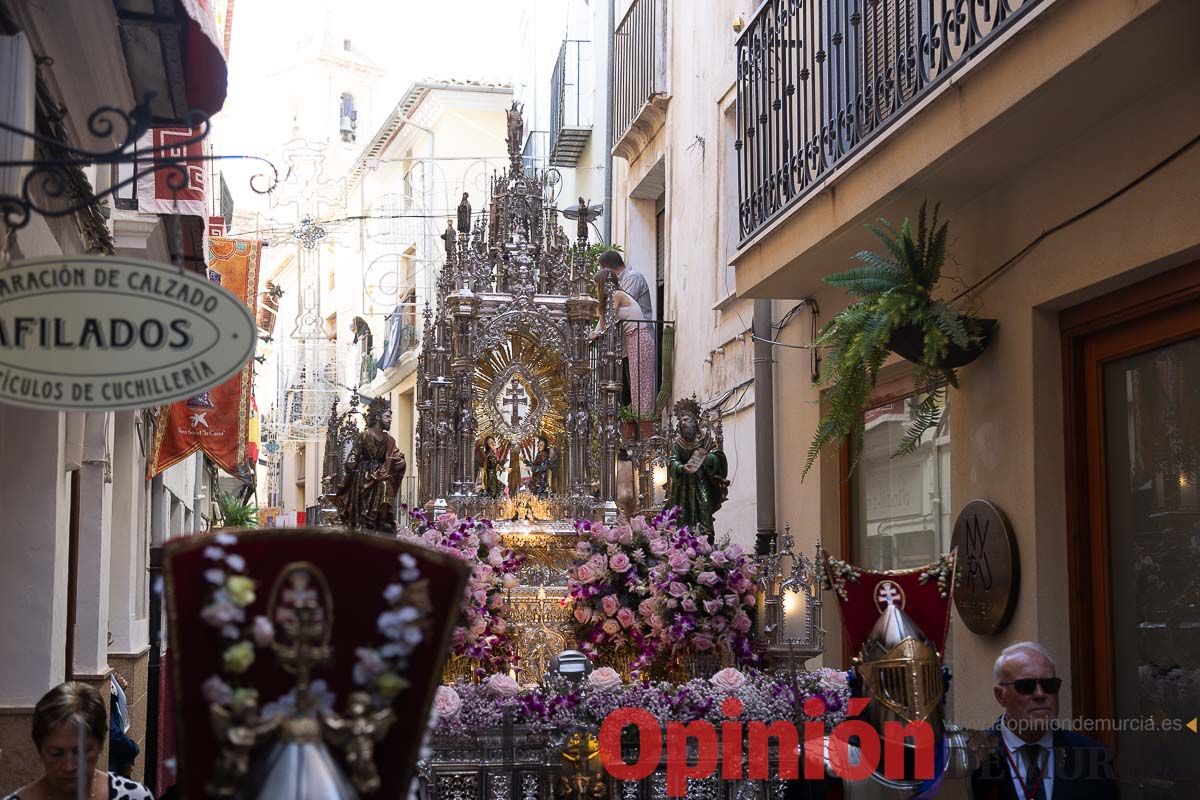 Procesión de regreso de la Vera Cruz a la Basílica