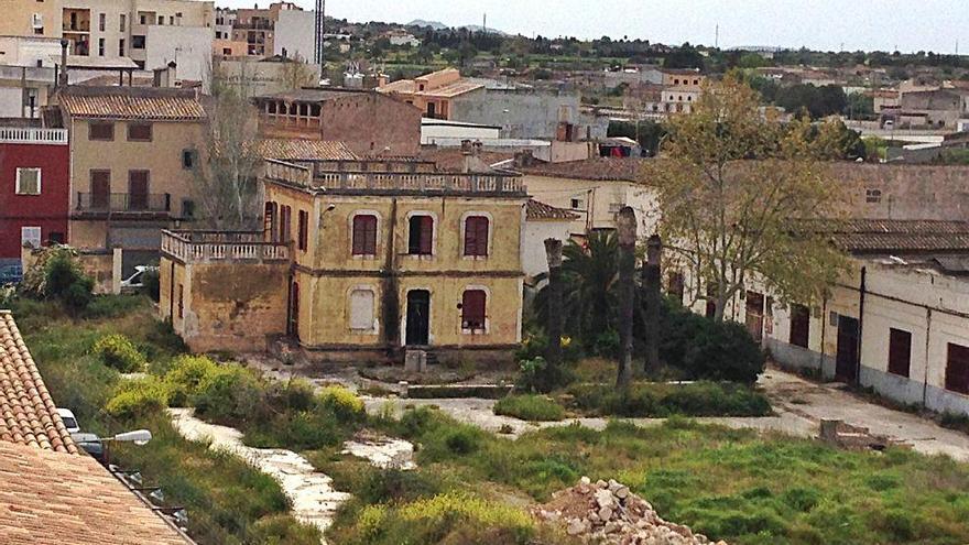 Zona municipal del solar abandonado de Majorica.