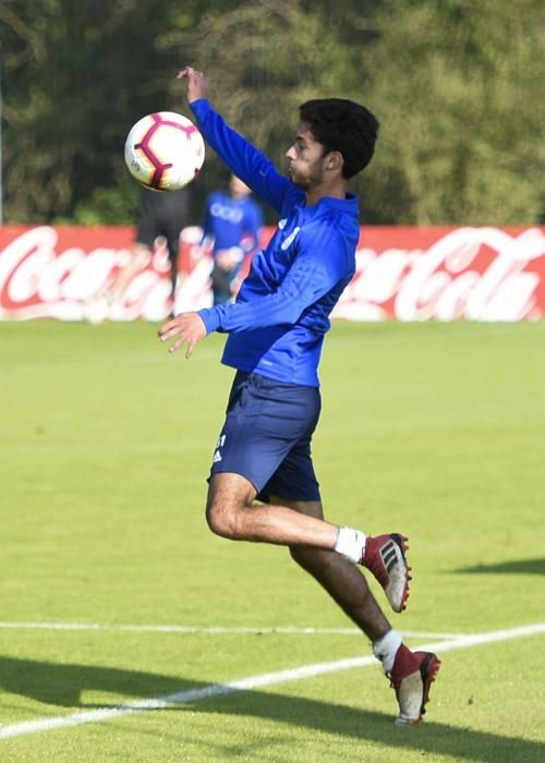 Entrenamiento del Real Oviedo