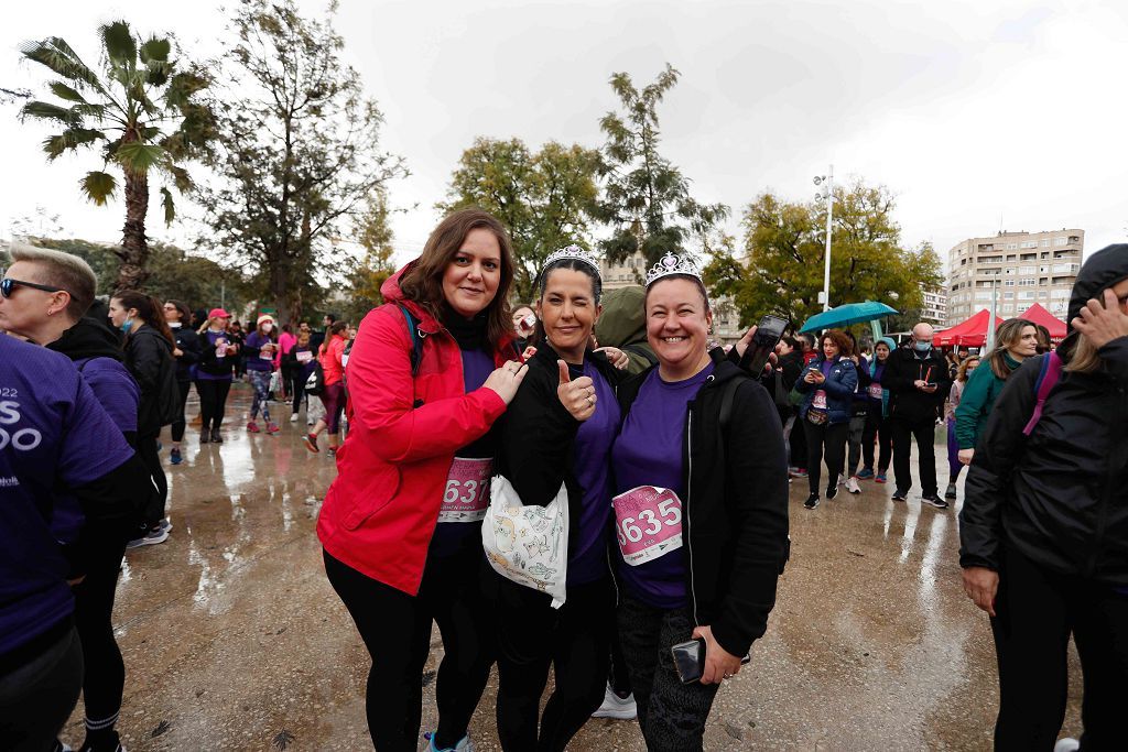 Carrera de la Mujer Murcia 2022: las participantes posan en el photocall