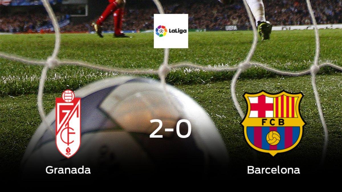 El Granada suma tres puntos tras vencer 2-0 al Barcelona