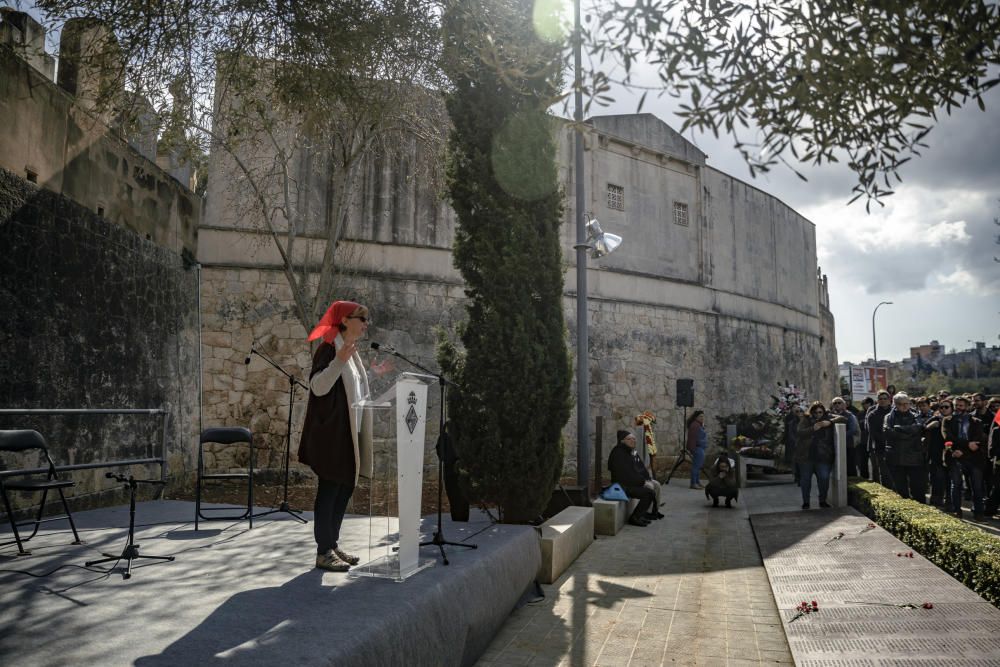 Acto homenaje de la Asociación de Memoria Histórica